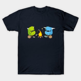 Camping monsters T-Shirt